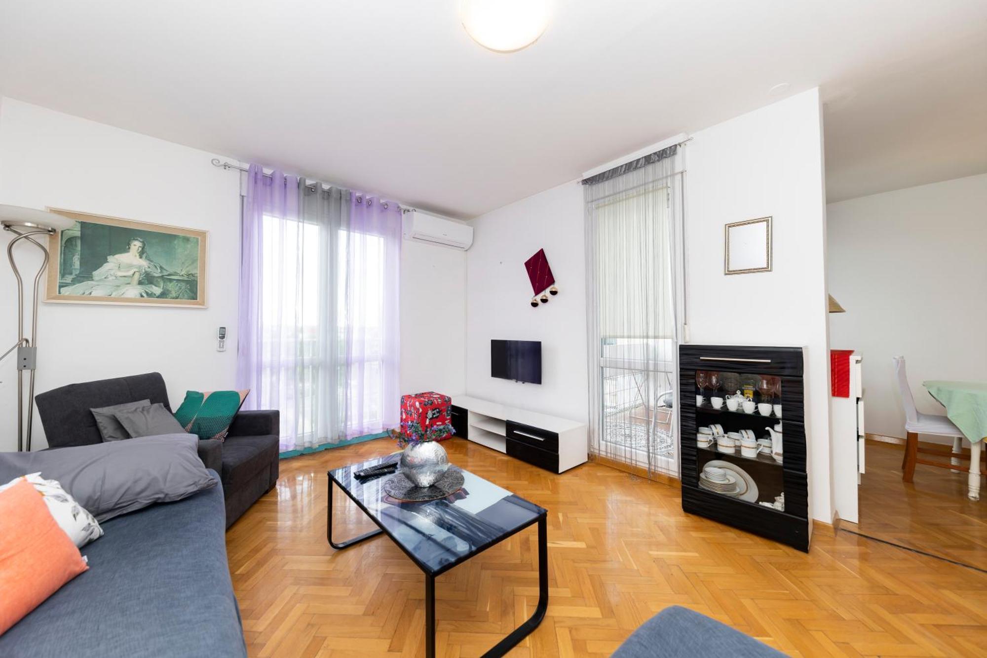 Ryanair'S Urban Flat In Zadar-Kolovare Beach Bagian luar foto